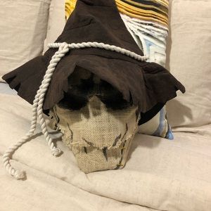 Costume- Scary Scarecrow Mask & Hat